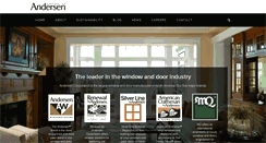 Desktop Screenshot of andersencorporation.com
